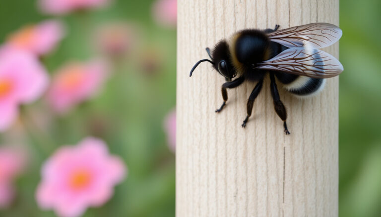 Schwarze Hummel im Garten? So erkennen Sie Holzbienen